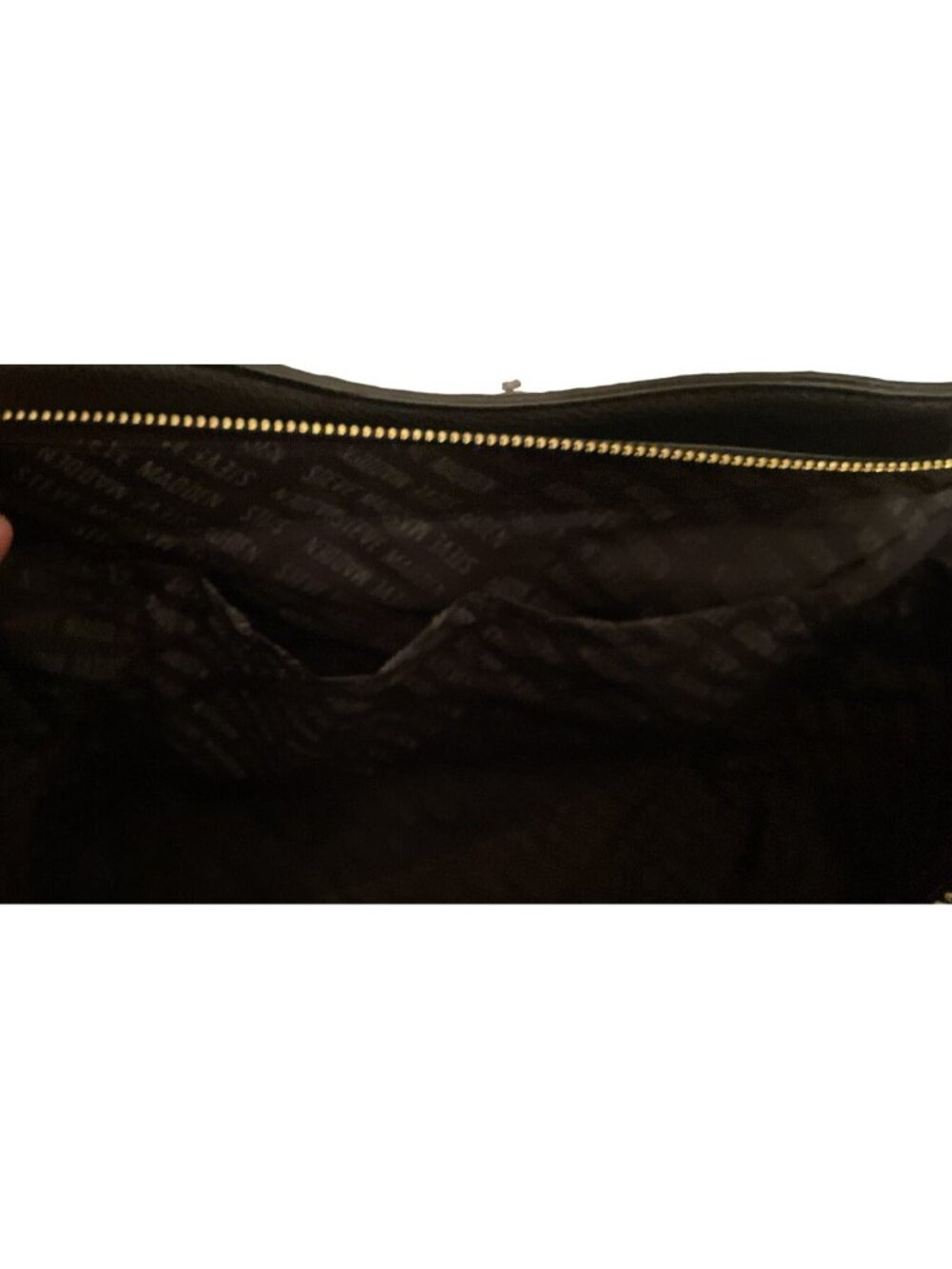 Steve Madden Satchel Crossbody Bwellie Handbag With Floral Scarf Black - Picture 7 of 16